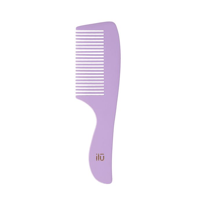 Ilū Bamboom Hair Comb Wild Lavender - Peigne À Dents Étroites