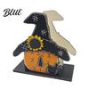 Desktop Storage Organizer Halloween Wooden Napkin Holder Ghost Pumpkin Decorative Tabletop Tissue Dispenser Seasonal Interior Accents Paper