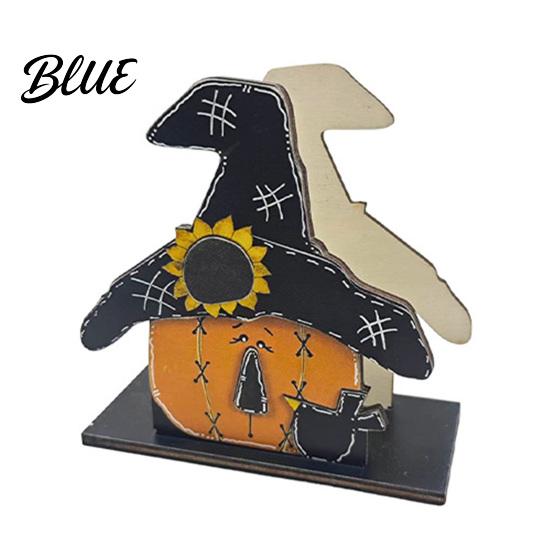 Desktop Storage Organizer Halloween Wooden Napkin Holder Ghost Pumpkin Decorative Tabletop Tissue Dispenser Seasonal Interior Accents Paper