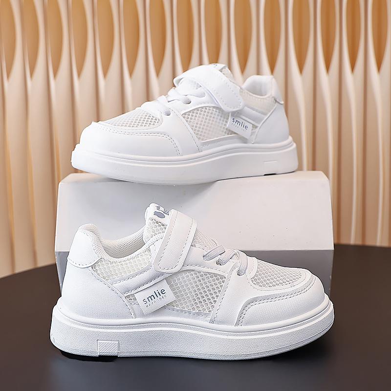 

Children s Shoes, Girls Shoes, Single Boys Shoes, Mesh Breathable Shoes 37 білий