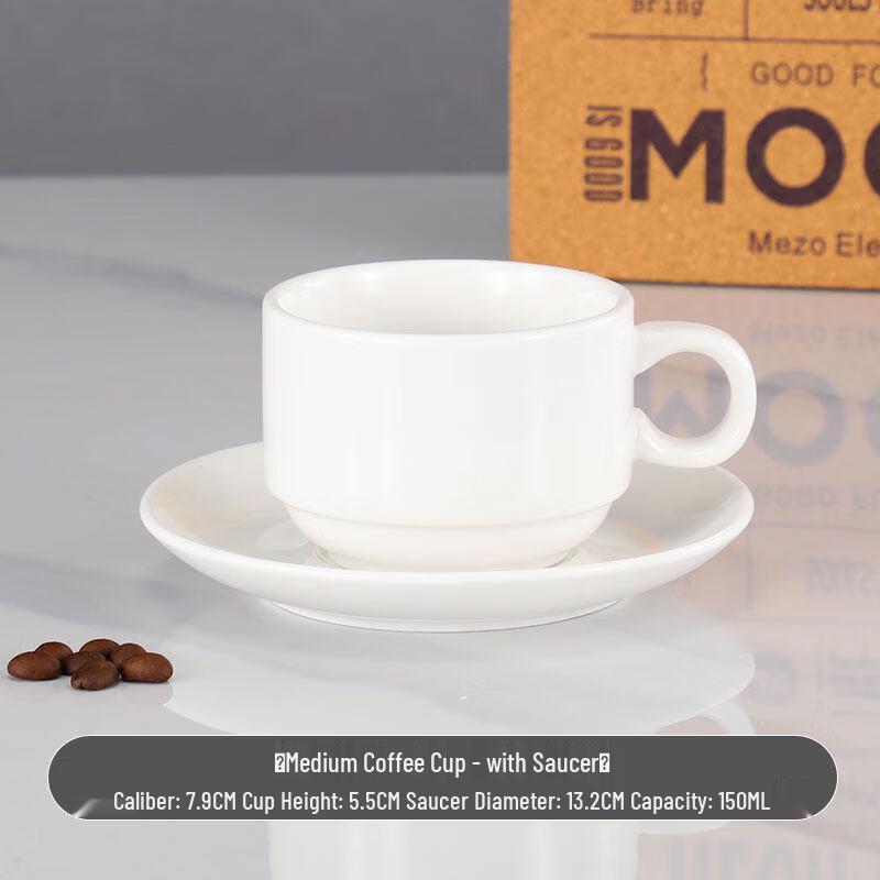 Jingbaodi European Style Ceramic Coffee Cup Set