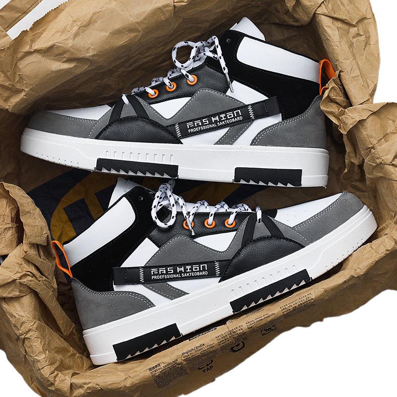 Hohe Herbst-Neue Sportschuhe Lässige Board-Schuhe Plateau Trendschuhe Winter
