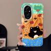 Case For Honor 400 Lite X9c X9a X8a 200 Pro 200 Lite 5G Phone Cover Cartoon Cat Panda Pattern Popular Fashion Protective Bumper
