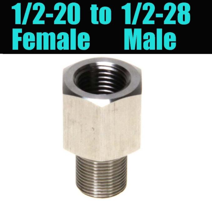 Buy Stainless Steel Thread Adapter 1/220 Female To 1/228 Male Fuel