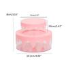 Cute Sundry Organizer Plastic Boxes Sweet Cream Cake Storage Box Plastic DIY Crafts Box Perfect for DIY Enthusiasts
