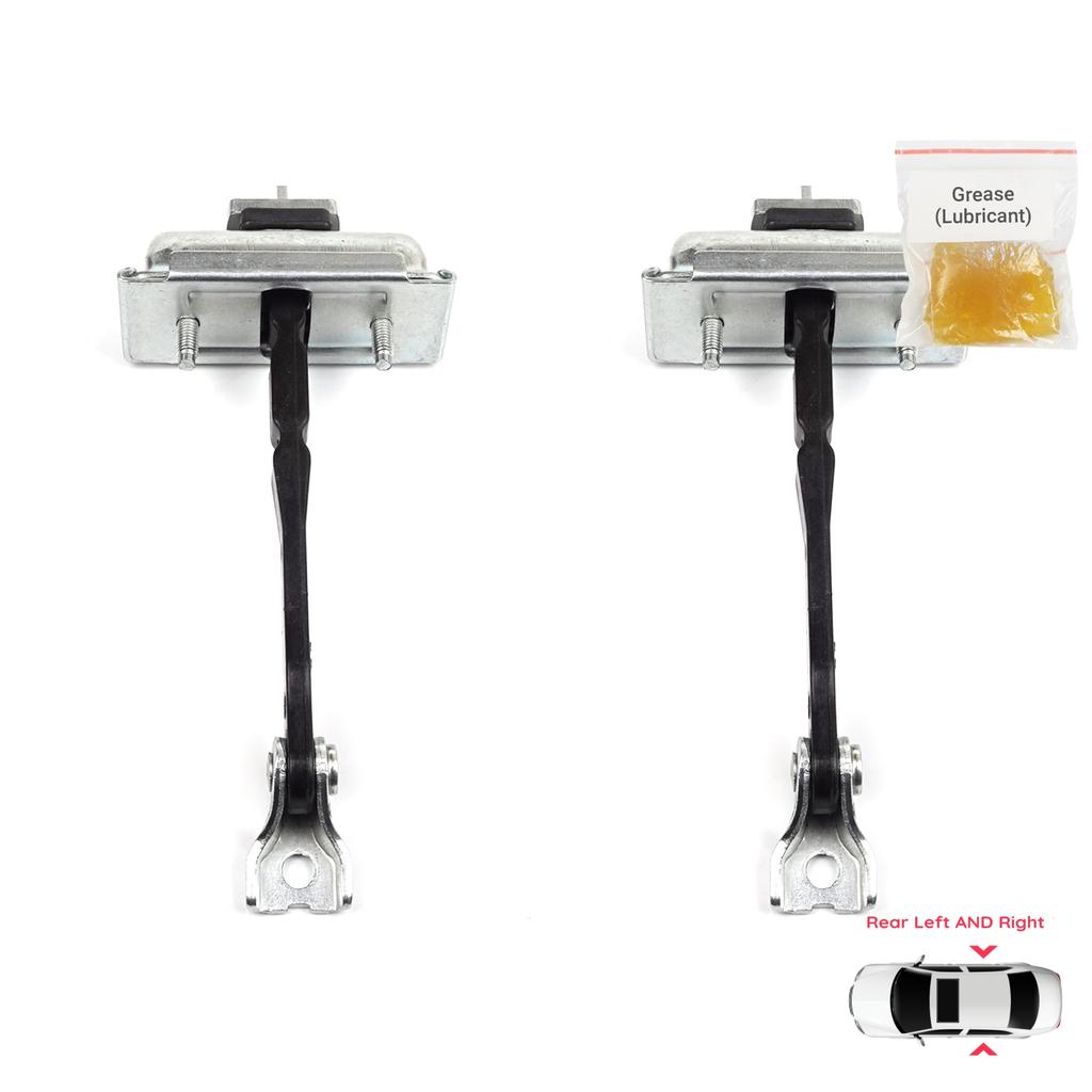 BDP1243-1 2 Pieces Rear Left AND Right Door Catch Hinge Brake Stop Check Strap Limiter for Vauxhall Opel Zafira Tourer C P12 2011-2019 39045011