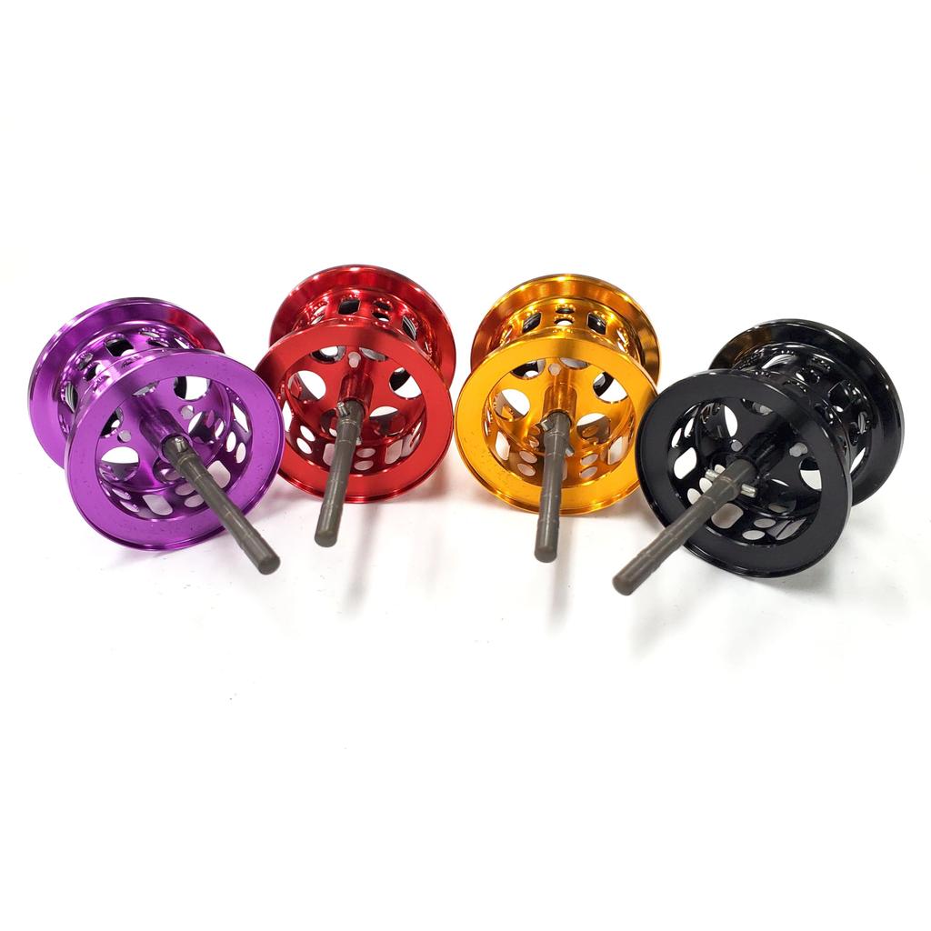 VISPREA For Daiwa DAIWA TATULA 80 80H 80XH Compatible Bait Reel Replacement Spool Shallow Groove Spool Shallow Spool Bait Finesse Spool Metal Spool