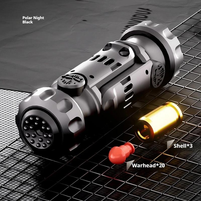 Stun Grenades Pistol Guns Novelties Sensory Metal Toy Creative Cool Things Punnk Mechanical Relieve Stress Relief Adults Toys