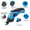 New cordless electric tailoring scissors USB charging Suitable for cutting cotton fabric/leather/cloth and other materials
