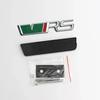 JIYQ3 VRS Logo Car Front Grille Emblem Metal Badge Decoration for Skoda Octavia Rs Fabia Rapid Superb Kodiaq Yeti Citigo Vision Kodiak