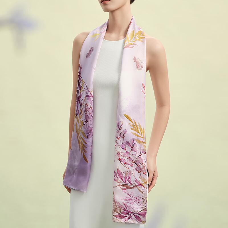 Forbidden City Culture Xizi Makeup Double-Sided Silk Scarf