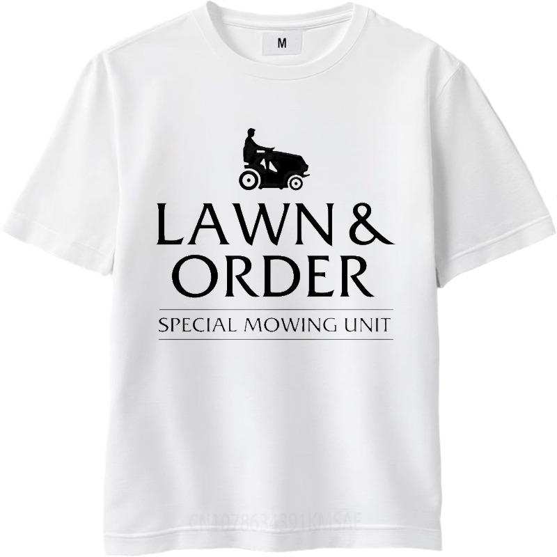 Oversized Summer For Her T Shirt Lawn And Order Special Mowing Unit Short Sleeve Workout O Neck Tee Shirt Male Workout Tshirt