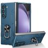 Compatible with Samsung Z FOLD7 foldable phone case, mecha finger ring stand, Galaxy Z Fold6 protective case