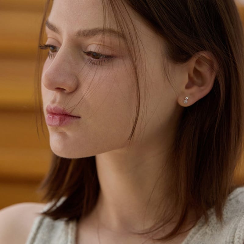 PAIGEFLYNN JEWELRY [925 Silver] Bubble Dew Earrings