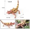 Oenux Simulation Reptile Lizard Chameleon Geckos Insect Animals Model Action Figure Collection Toys Kids Gift Home Decorations