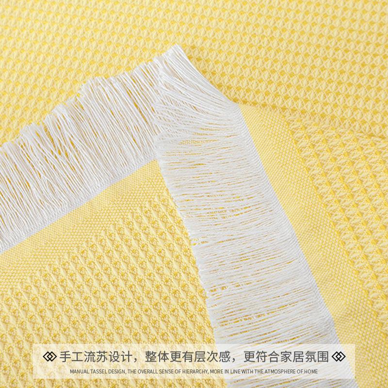 Wind Cotton And Linen French Tablecloth Small Round Table Light Luxury Birthday Photo White Japanese Tablecloth Dormitory Blanket