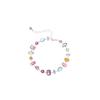 Zircon Square Geometric Jewelry Set: Necklace, Bracelet, and Earrings with Light Luxury Feel