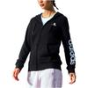 (WMNS) adidas Essentials Logo Full-Zip Hoodie Asia Sizing 'Black White' Women's GL0791