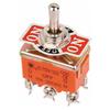 ETEN1322 6 Pin 3 Position Toggle Switch 15A 250V SPST with Self Locking Mechanism and Mounting Hole for Electrical Power Control