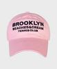Bichiseuaenkeulim Brooklyn Tennis Club Ball Cap-Light Pink