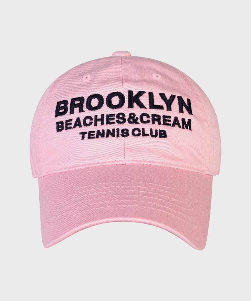 Bichiseuaenkeulim Brooklyn Tennis Club Ball Cap-Light Pink