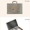 Valley Secluded Gold Inlaid Jade Ceramic Kung Fu Tea Set