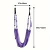 Yoga Strap Stretch Band Adjustable Aerial Anti-gravity Fitness Elastic Rope Women Pilates Hammock Stretch Home Inversion Train