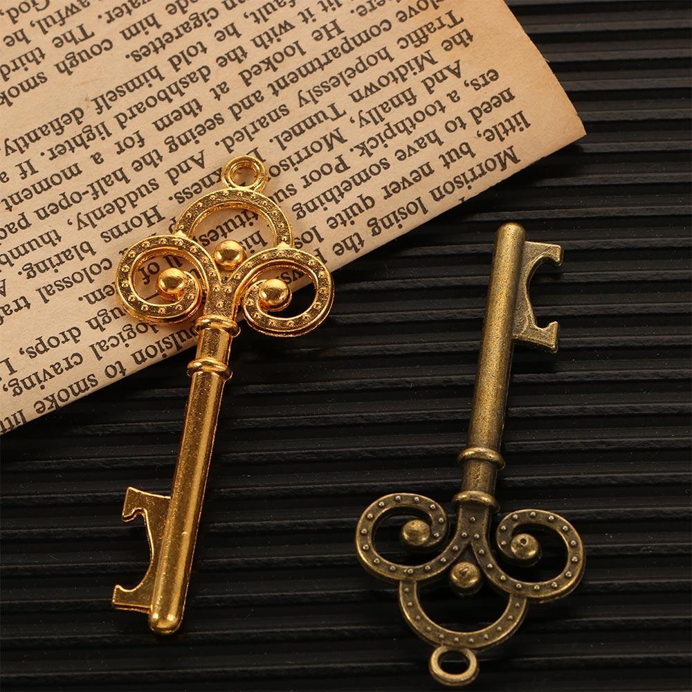 Favors Home Supplies Bar Supplies Bottle Opener Keychain Skeleton Key Beer Opener Kitchen Gadget