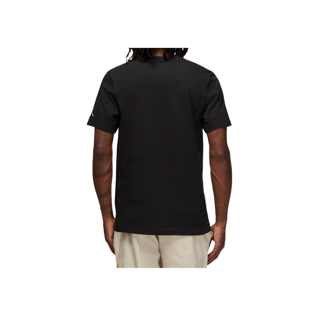 Jordan T-shirt Air S/S Czarny/Biały Męski Streetwear DM3182-010