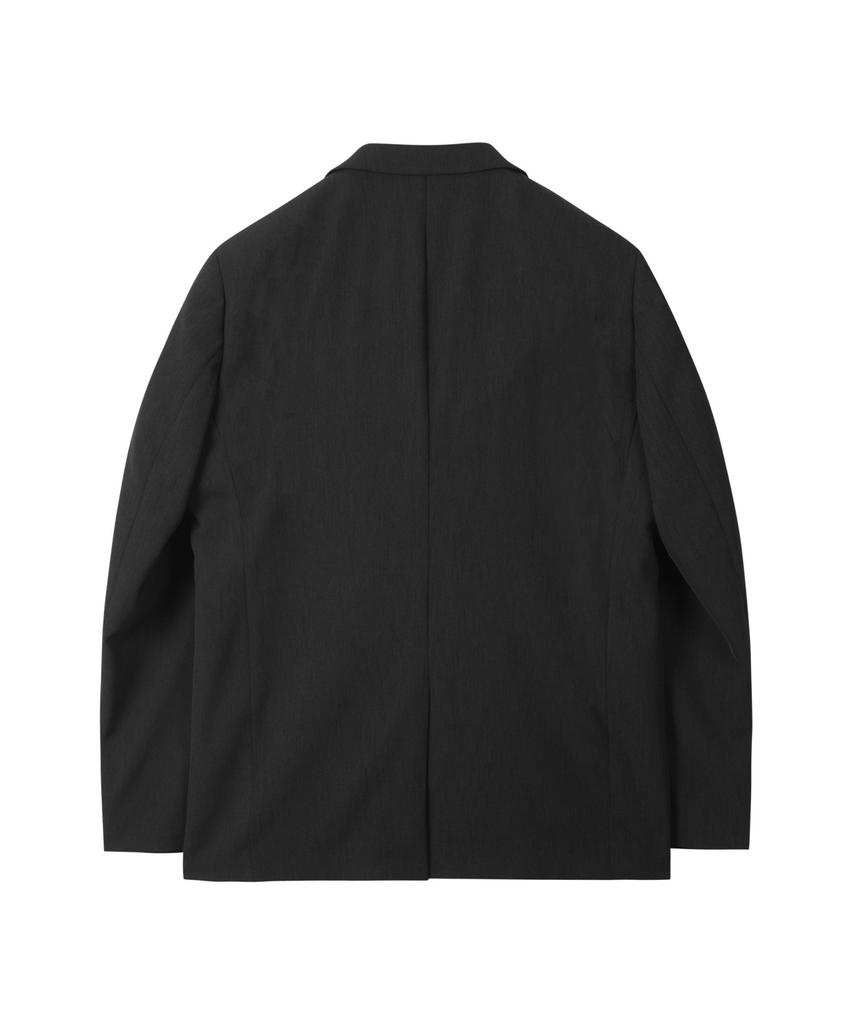 Customellow Dark Gray Slim Fit Setup Jacket Cwjam25404Gyd