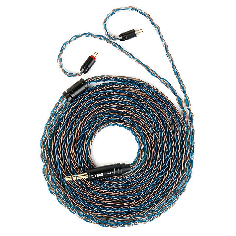 2025 KBEAR ST-12plus Earphone 2m 8-Core OFC Balanced Upgrade Cable