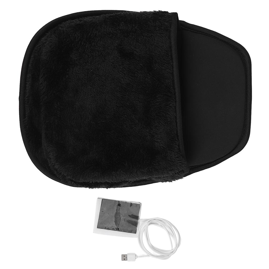 USB Heated Computer Mouse Pad Hand Warmer Roomy Hand Warming Mouse Pad Desk Accessories for Men and
