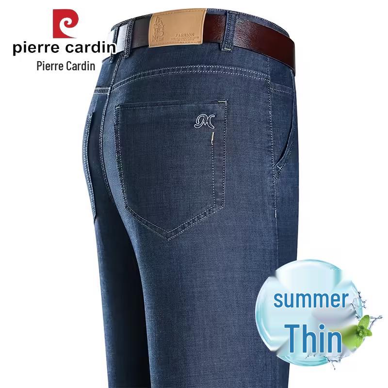 Pierre Cardin Jeans rectos holgados de Tencel para hombre