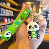 Panda Keychain Pendant - Creative Cultural Souvenir Gift from Chengdu with Bag
