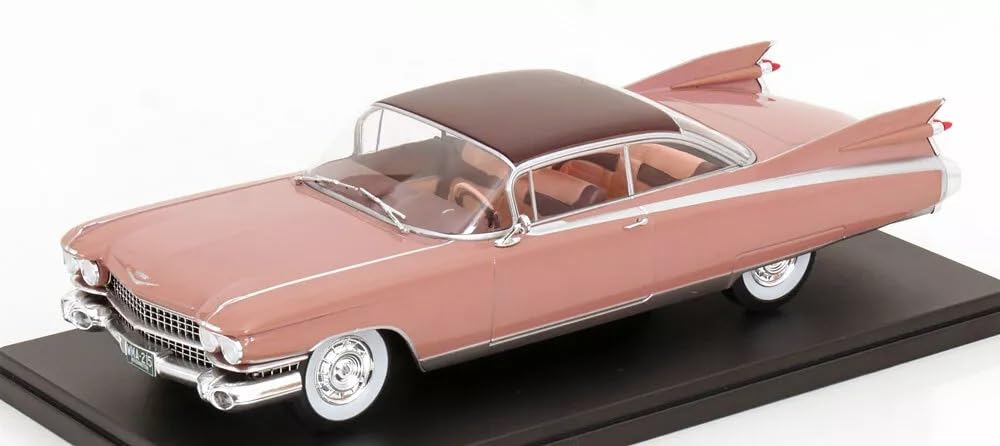 

WHITEBOX Scale Cadillac Eldorado 1959 Diecast Model Car WB124235 1/24 (Light Pink) [Used] розовый
