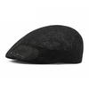Summer Hollow Mesh Beret Women's Breathable Thin Painting Hat Forward Cap
