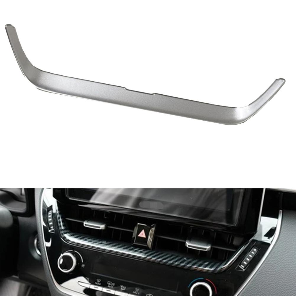 

For Car Modification Dashboard Air Vent Cover Red Silver Seamless Fit Sleek And Stylish Long-lasting Performance серебряный