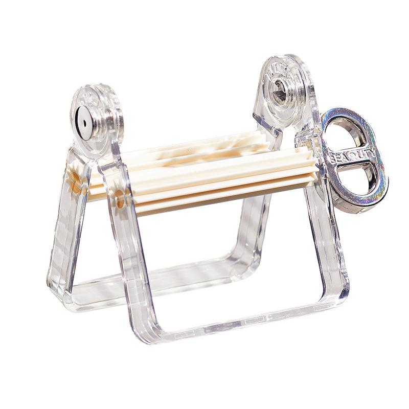 

1шт выдавливание зубной пасты новый домашний ручной вращающийся зубной порошок очищающее средство для лица средства по уходу за кожей краска для волос масляная краска белый