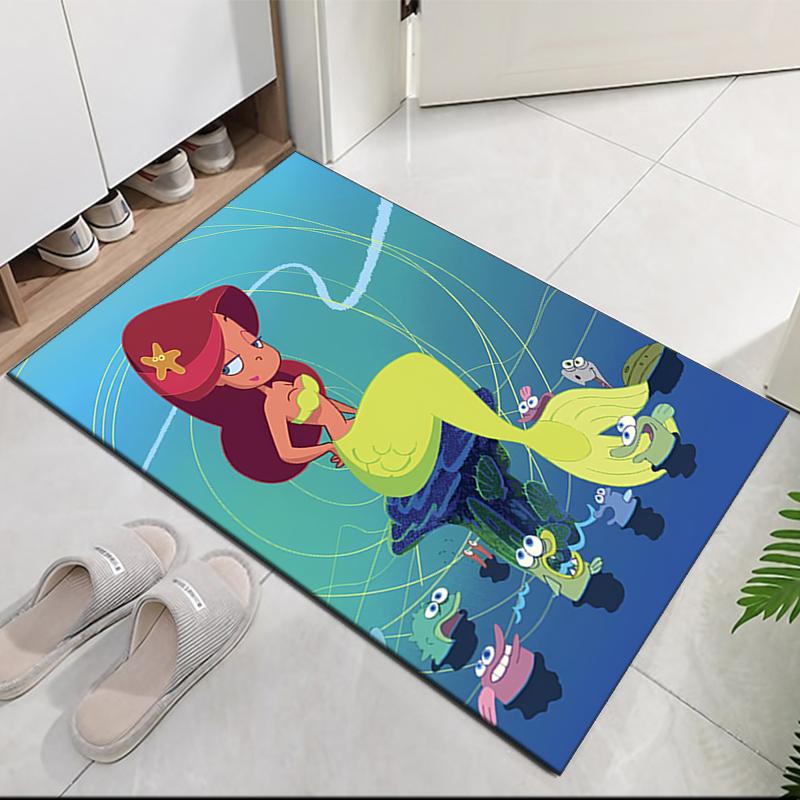 Tappeto Stampato Zig & Sharko per Sedia da Ufficio Soggiorno Camera da Letto Cucina Decorazioni Regali