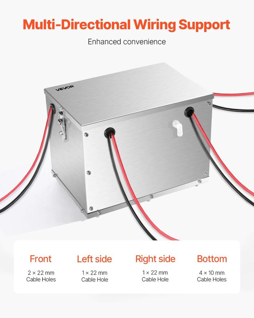 Battery Box Group 24/31 Aluminum Alloy Shell for Off-Road Racers & Trucks