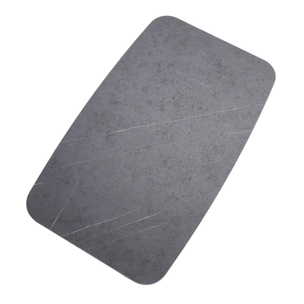 RV Table Top 29.53x17.72in Solid Wood Rectangular Boat Tabletop Panel with Marble Pattern for Marine Yacht Motorhome