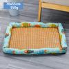 Lightweight Breathable Rattan Pet Bed - Summer Cooling Mat Pad Ice Nest Cooling Bed for Small Dogs Cats & Small Animal Supplies