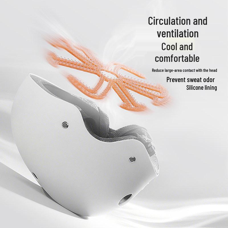 Breathable Silicone Helmet Liner Pad: Keeps Hairstyles Intact, Odor-Free, Ventilated Fit for Any Helmet