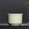 Kancelářský šálek na čaj Longquan Celadon Keramická pec Ge Kiln Ledem popraskaná glazura Kung Fu Master Cup Malá čajová miska Nádobí