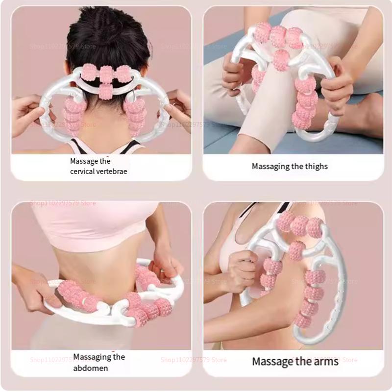 Ring clamp leg massager for calf weight loss muscle relaxation home fitness exercise equipment for relaxation and recovery