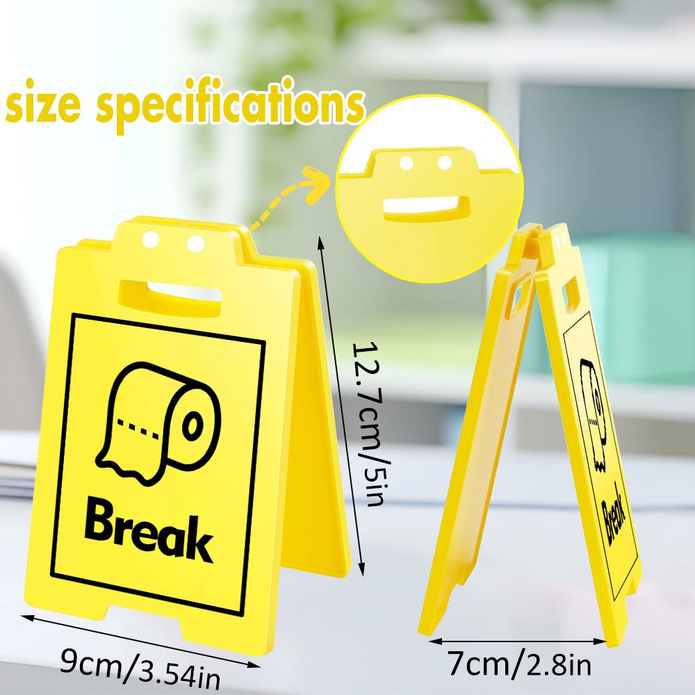 3D Office Prank Ornament - Acrylic Desktop Stand for Colleague Practical Jokes Humorous Workplace Gifts and Funny Desk Decor