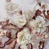 Sequin Embroidery Sequined Embroidery Patches DIY Lace Fabrics Applique Embroidered Floral Patches Stage Costumes