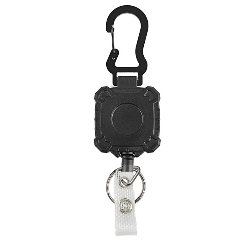 1 Set Smartphone Safety Lanyard Strap Retractable Phone Holder With Carabiner Anti-Drop Harness For Hiking Cycling Climbing