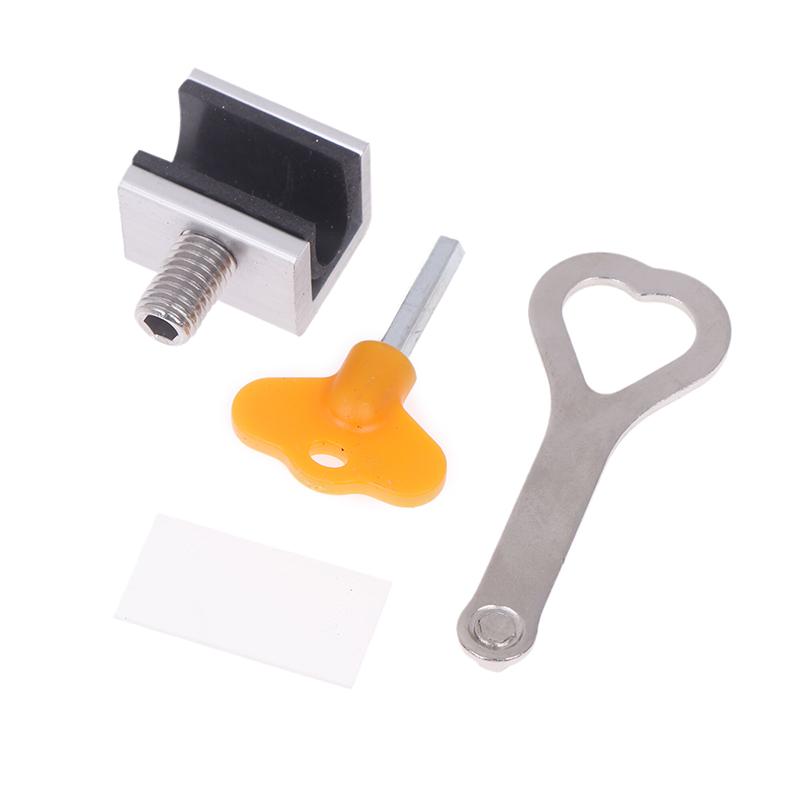 

1 шт. Защита детей Безопасность ребенка Регулируемые раздвижные оконные блокираторы Стопор Алюминиевый сплав Защитный замок с ключами Безопасный оконный замок A1