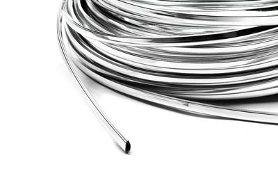 Chrome Molding Per Meter U-shaped Sal19a (1 Meter, 8.5 Mm)